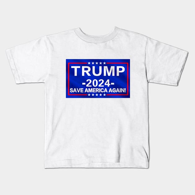 TRUMP 2024 Kids T-Shirt by TRUMP STUFF